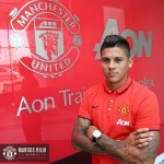 Rojo-in-front-of-training-complex