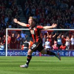 BOURNEMOUTH, ENGLAND - SEPTEMBER 19:  Matt Ritchie of Bournemouth celebrates scoring his team's second goal during the Barclays Premier League match between A.F.C. Bournemouth and Sunderland at Vitality Stadium on September 19, 2015 in Bournemouth, United Kingdom.  (Photo by Tony Marshall/Getty Images)