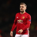 MANCHESTER, ENGLAND - OCTOBER 20:  Luke Shaw of Manchester United in action during the UEFA Europa League match between Manchester United FC and Fenerbahce SK at Old Trafford on October 20, 2016 in Manchester, England.  (Photo by James Baylis - AMA/Getty Images)