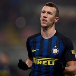 Ivan Perisic of FC Internazionale celebrates after a goal of